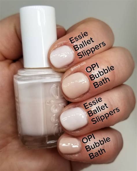 essie ballet slippers opi equivalent.